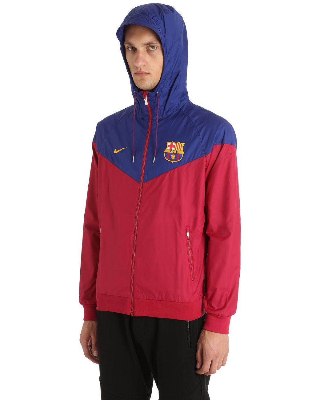 Nike Fc Barcelona Windrunner Jacket for Men | Lyst
