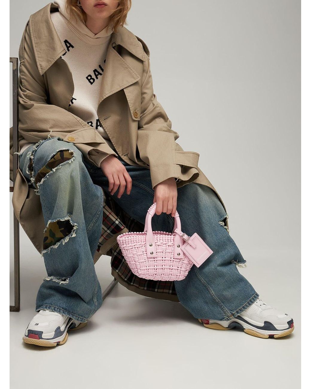 Balenciaga Xxs Bistro Basket | Lyst Canada