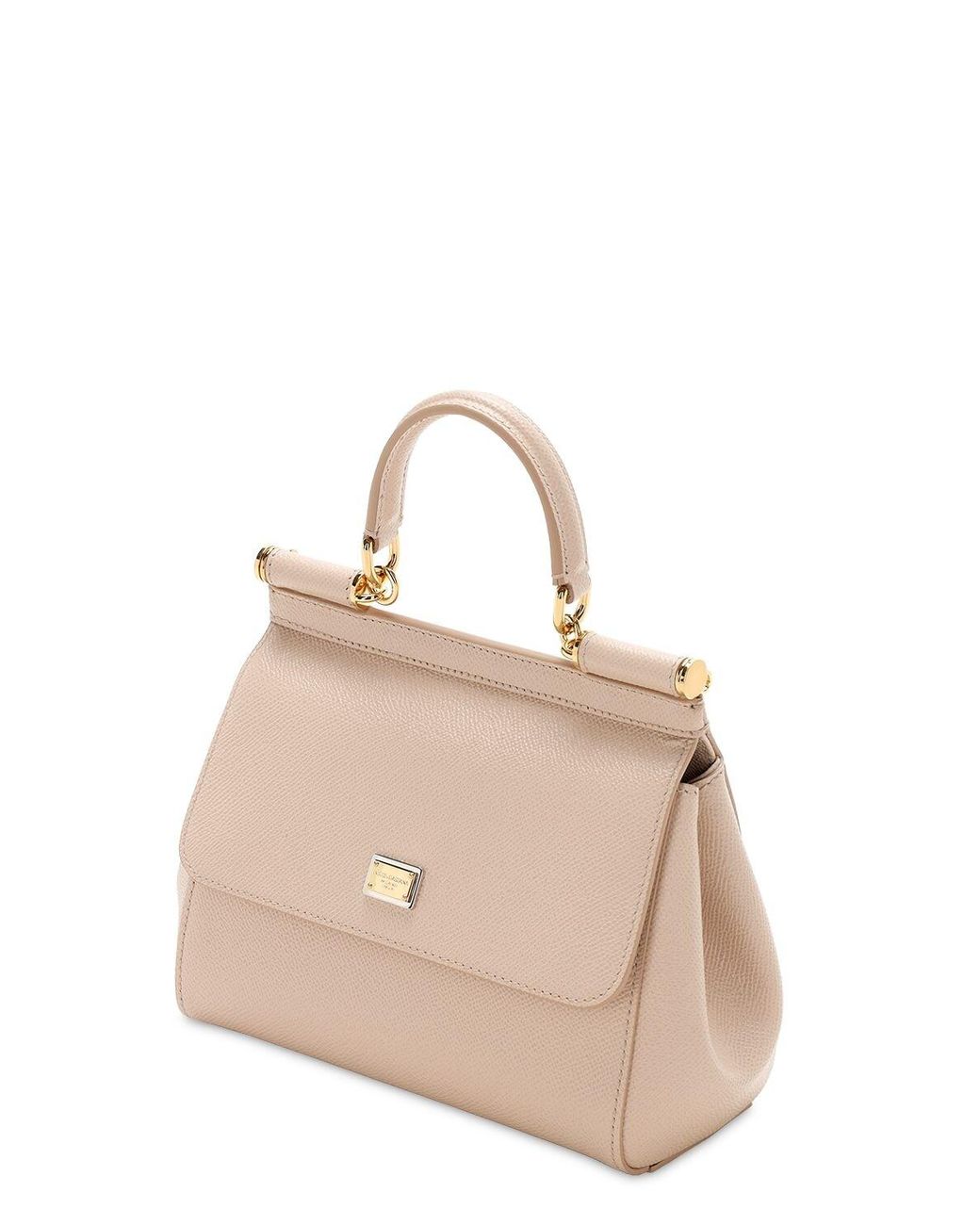 Dolce and Gabbana Small Dauphine Leather Regular Sicily Bag – Come