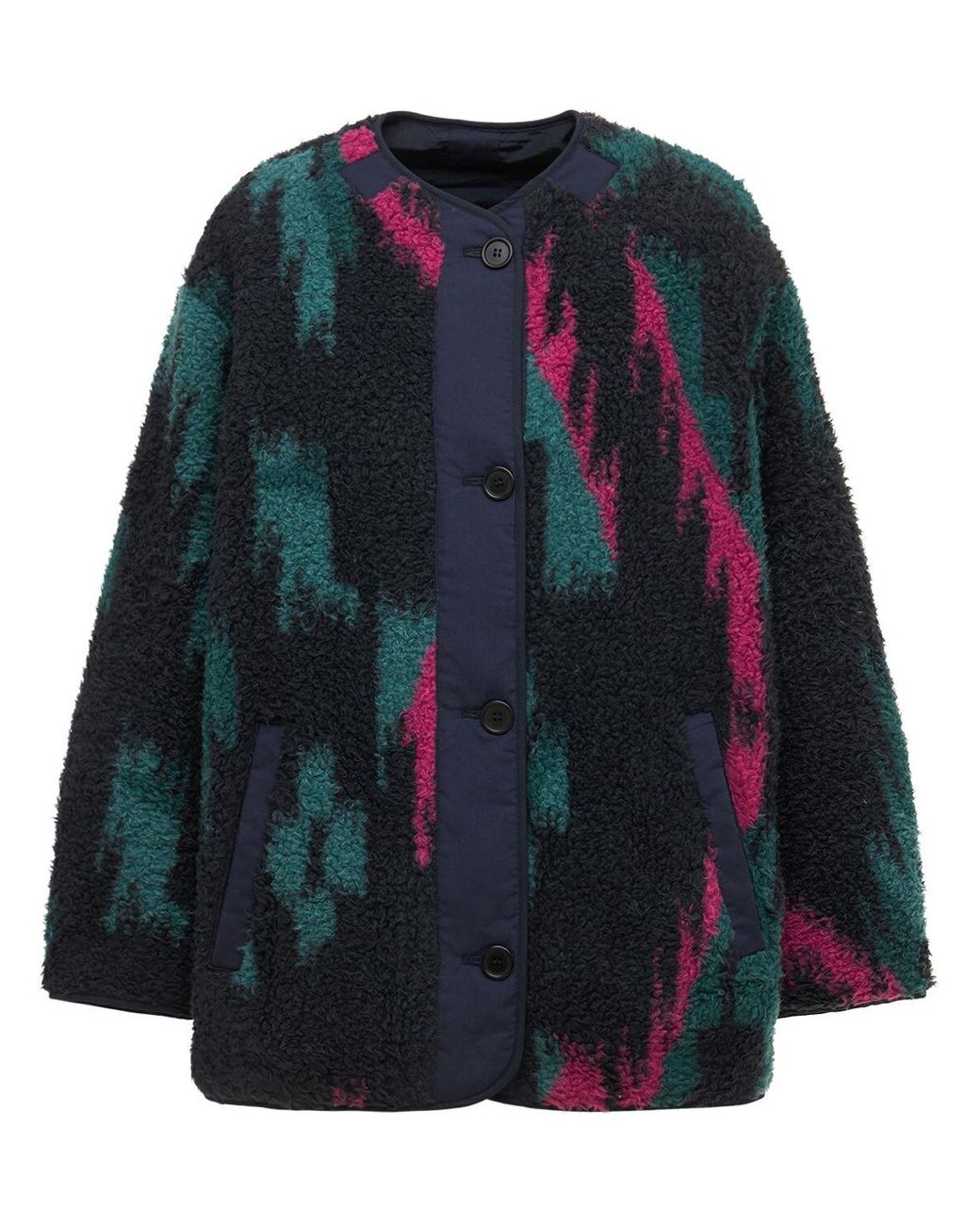 Isabel Marant☆MEMMA Reversible コート・ジャケット Étoile Isabel Marant Memma Reversible Fleece Short Coat in