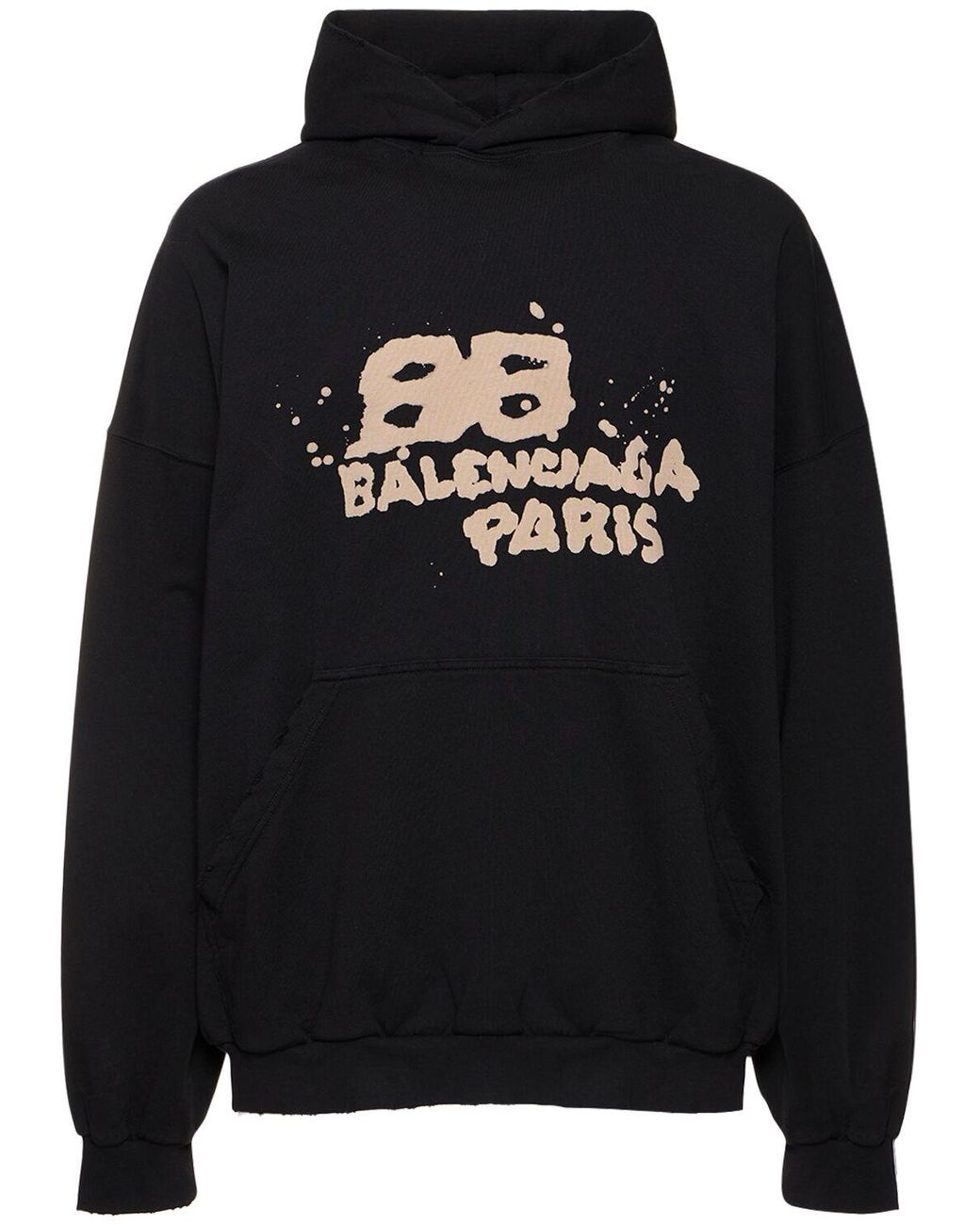 新品 BALENCIAGA HAND DRAWN BB ICON フーディー-