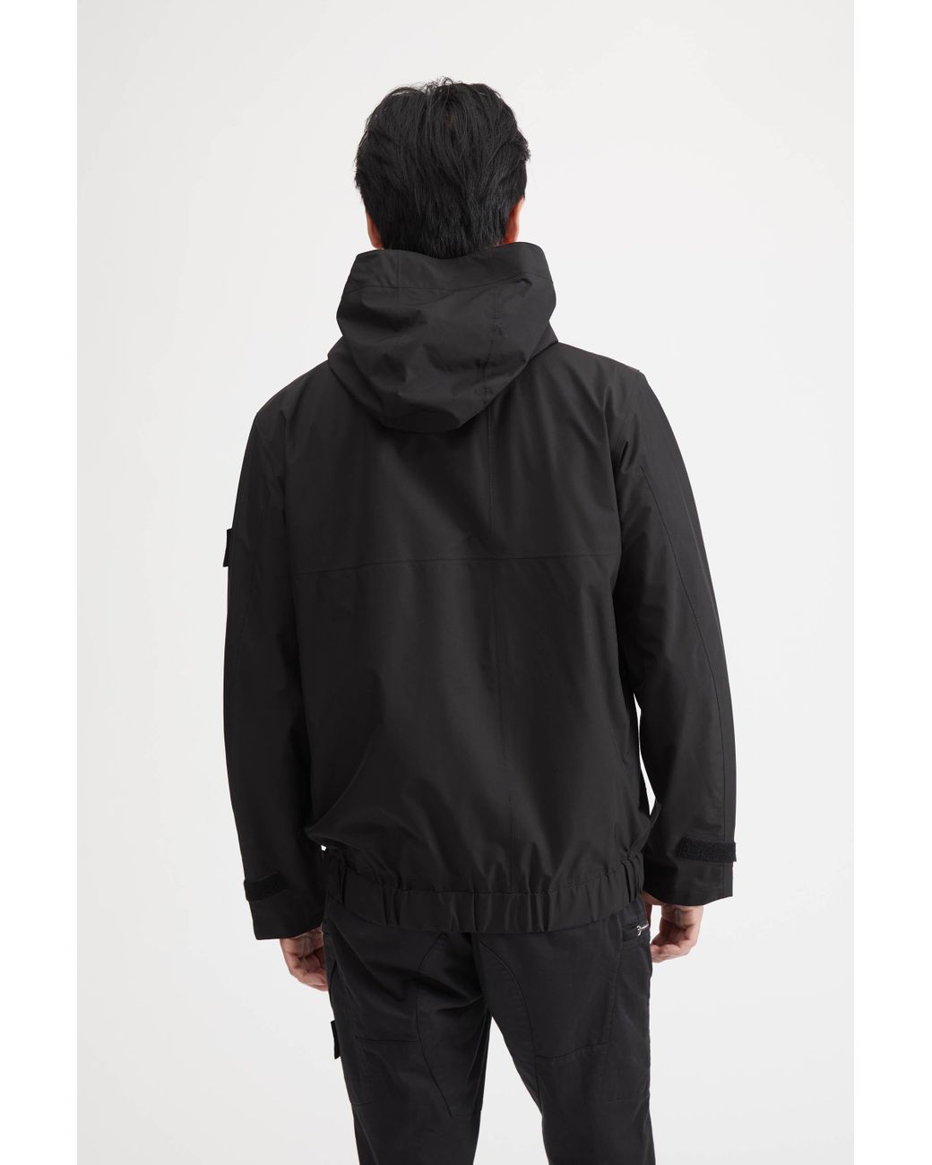 Stone Island Shadow Project Gore Tex Paclite Jacket In Black For Men Lyst