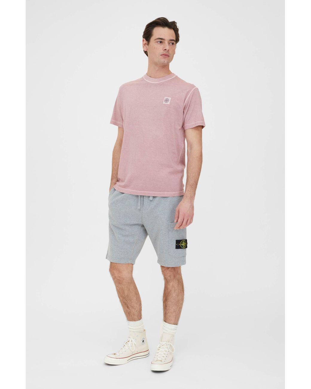 Stone Island 64651 Cotton Fleece 