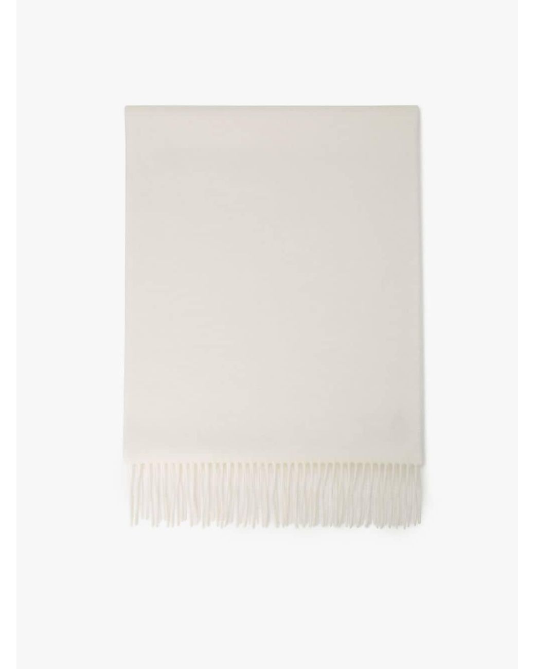 ivory cashmere scarf