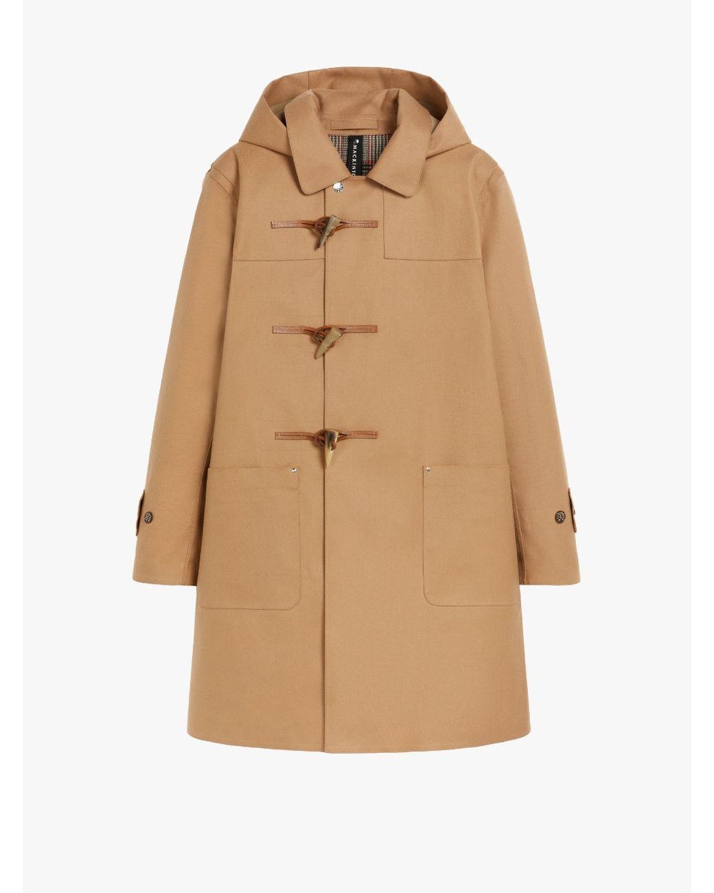 camel toggle coat
