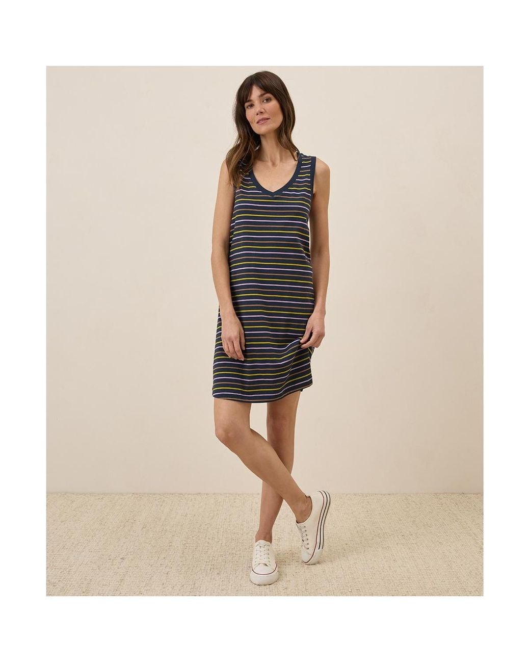 softspun a line tank dress Ali Golden Fitted Tank Dress main image 1