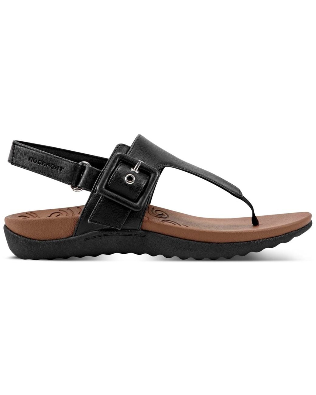 Rockport Brown Rora Flat Sandals