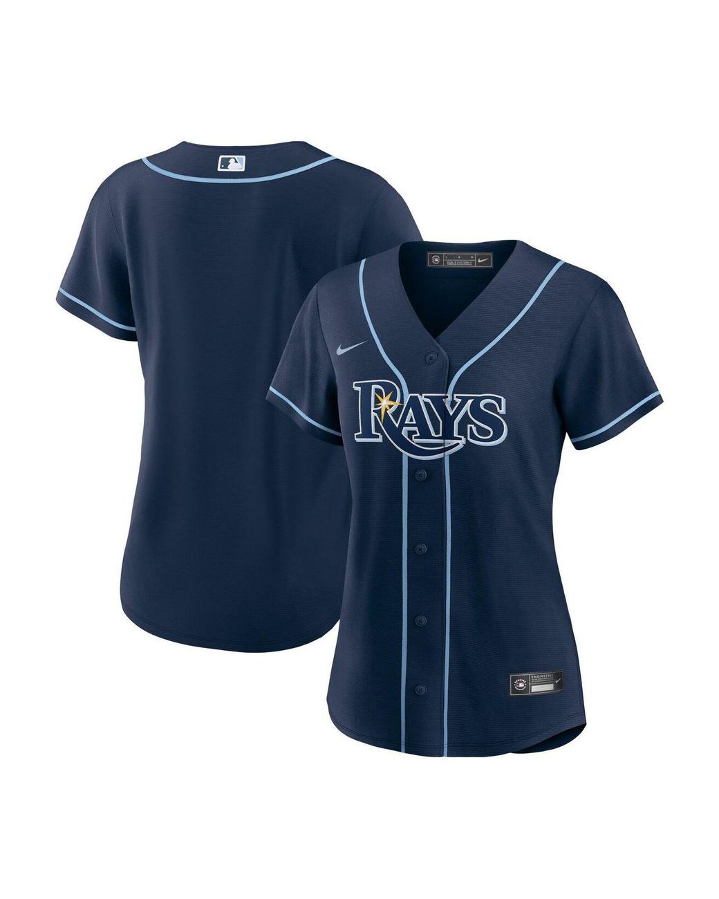 Nike Navy Tampa Bay Rays Alternate Replica Team Jersey in Blue Lyst