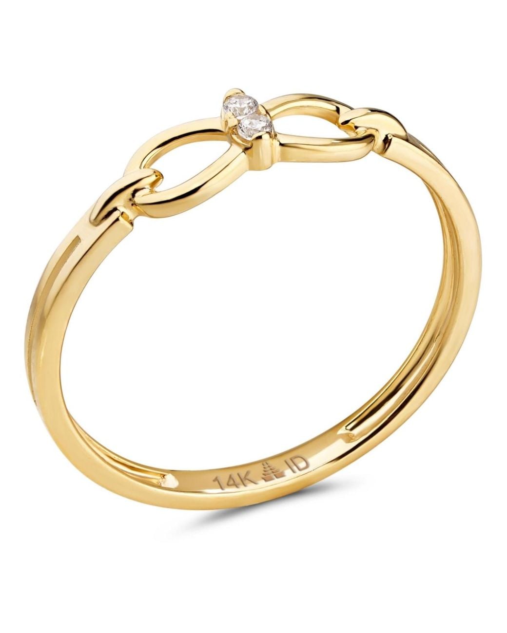 DEVATA Metallic Infinity Ring