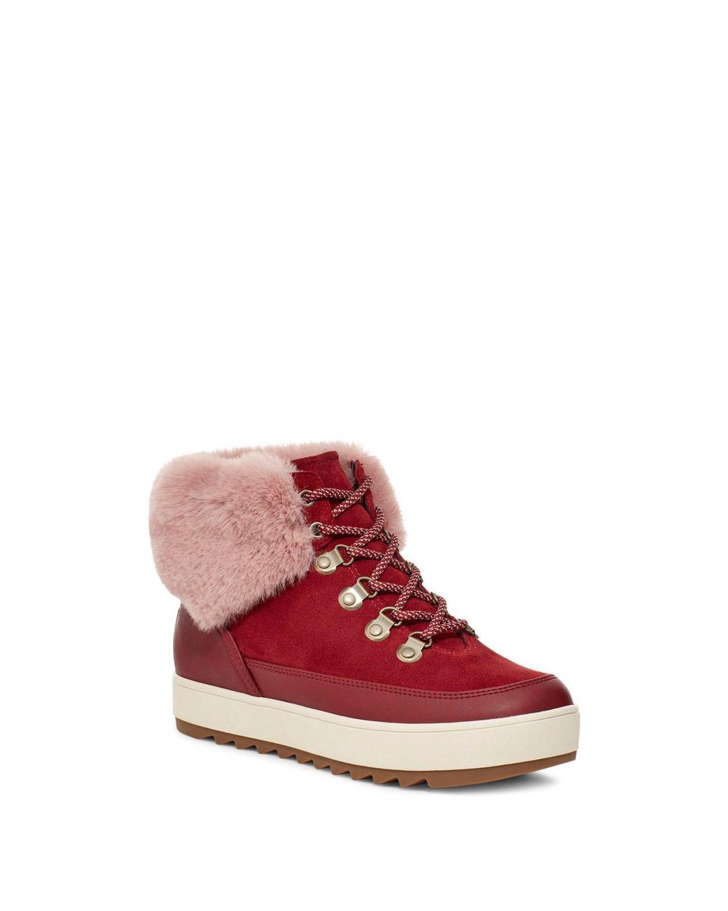 red uggs with laces