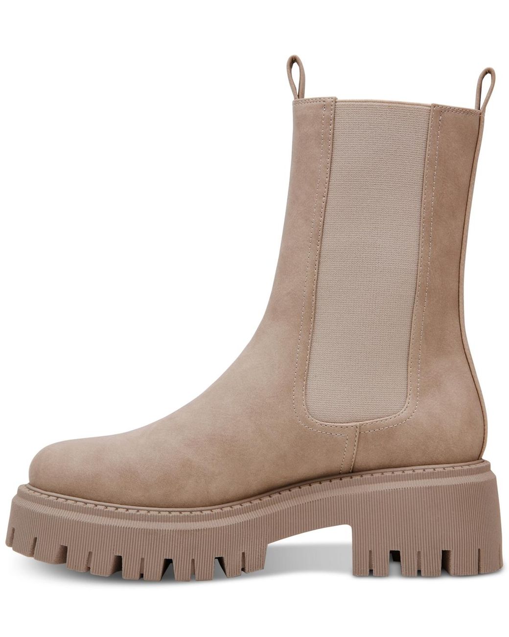 Dolce Vita Garden Lug sole Chelsea Boots in Brown Lyst