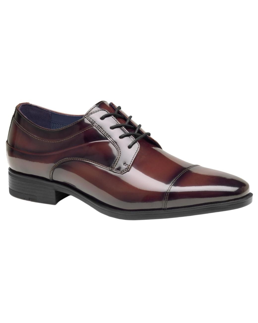 Johnston & Murphy Brown Gibbons Cap-toe Oxfords for men