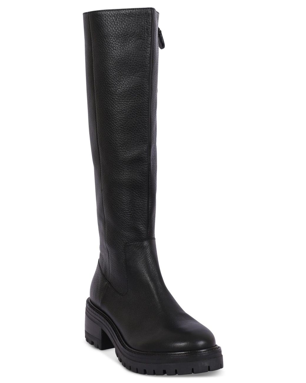 Gentle Souls Brandon Zipper Riding Boots in Black Lyst