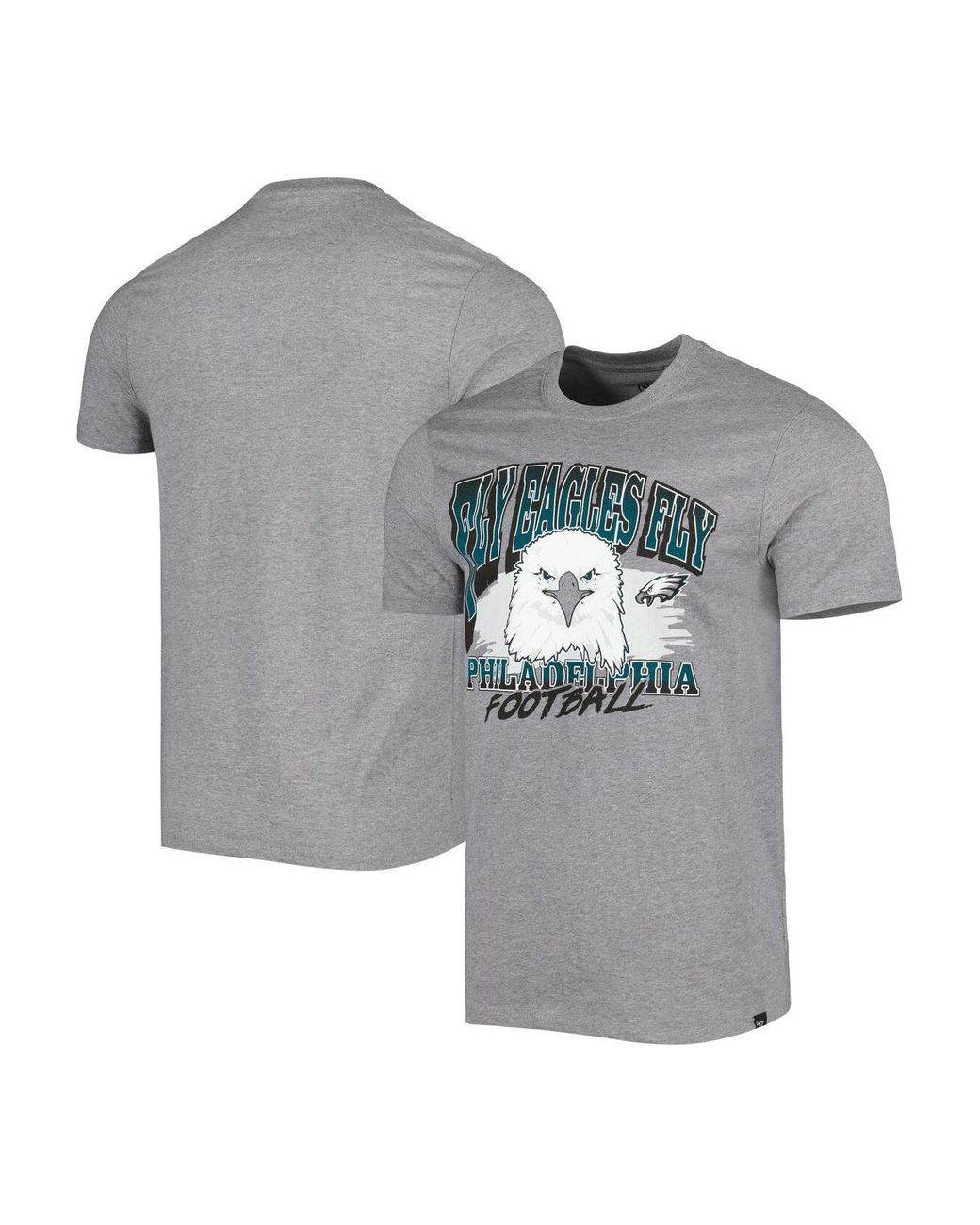 47 BRAND Los Angeles Rams Mens Tee - HEATHER GRAY