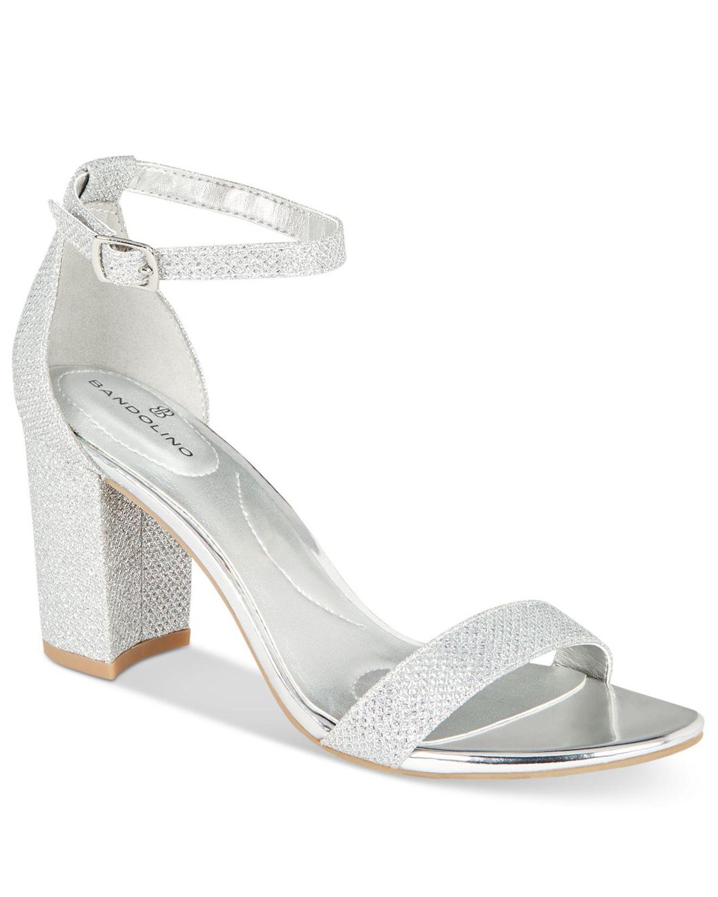 bandolino silver sandals
