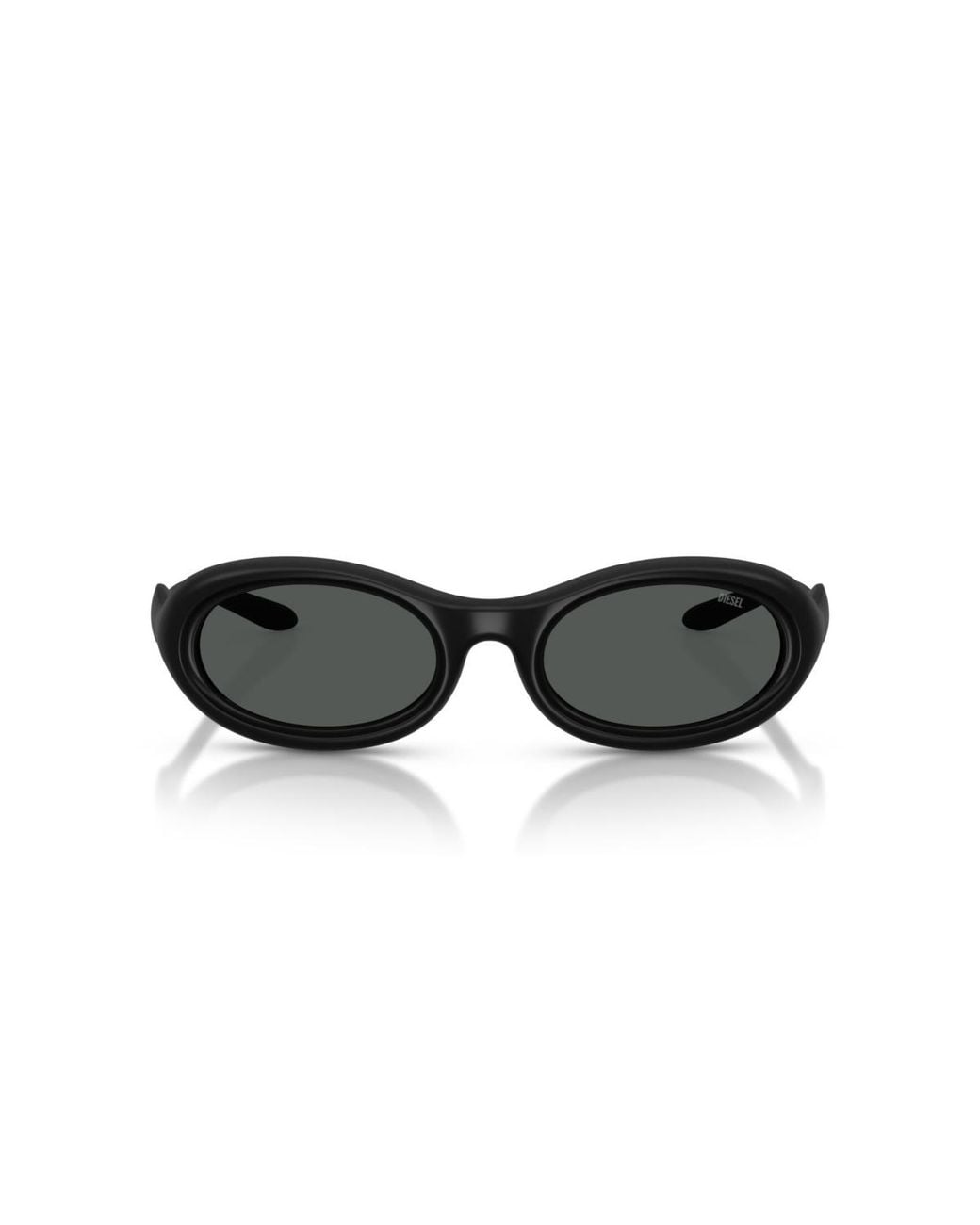 DIESEL Black Oval Sunglasses
