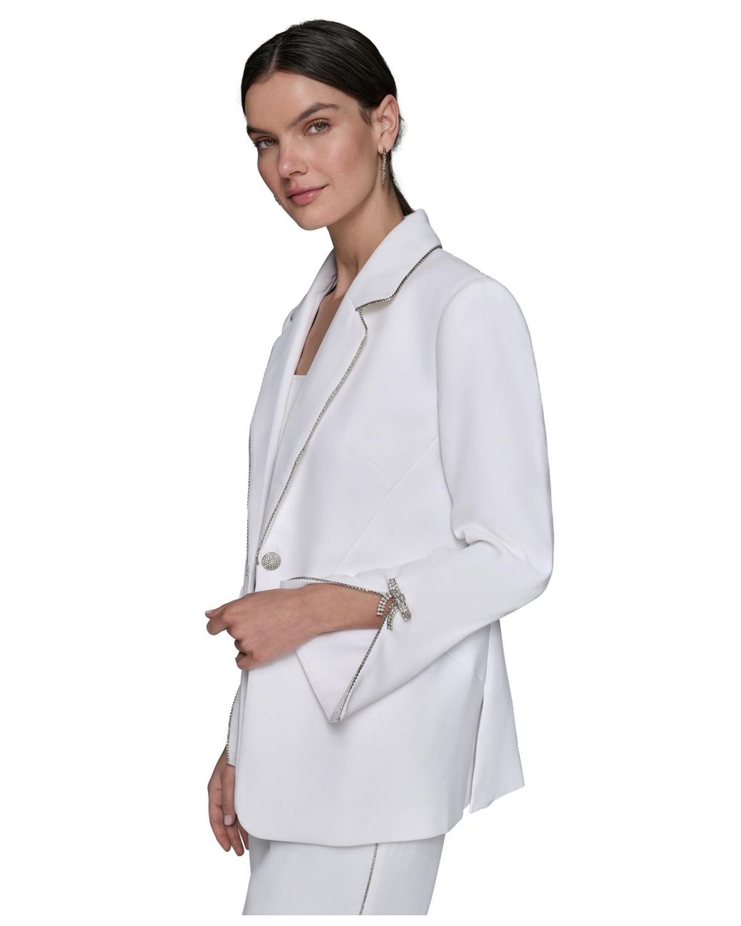 KARL LAGERFELD PARIS Karl Lagerfeld Women's Double-Breasted Blazer - Macy's