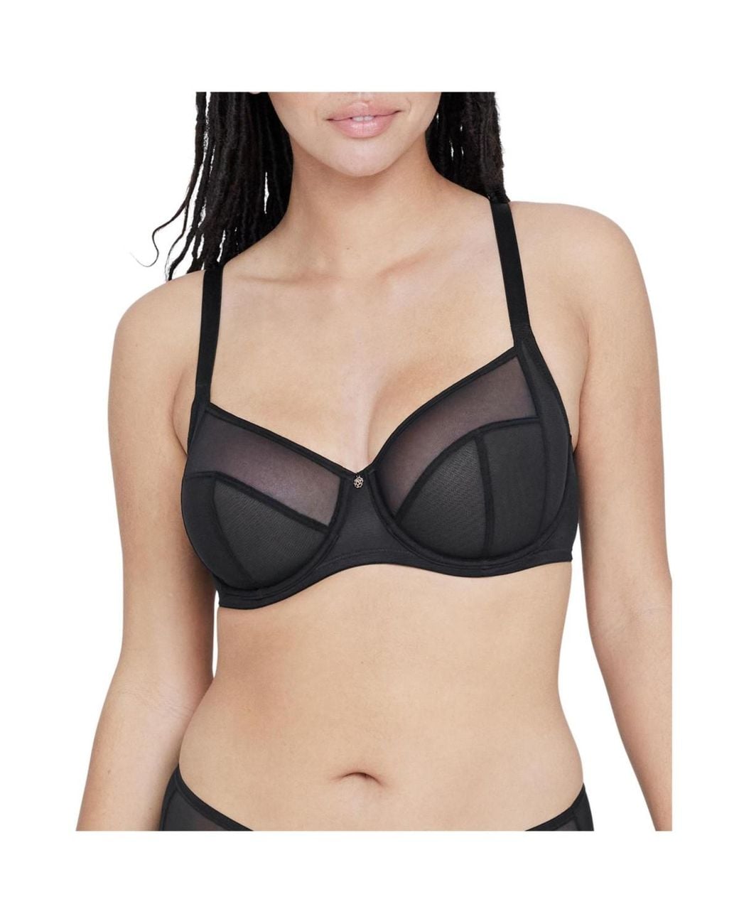 Skarlett Blue Black Spellbound Side Support Underwire Bra