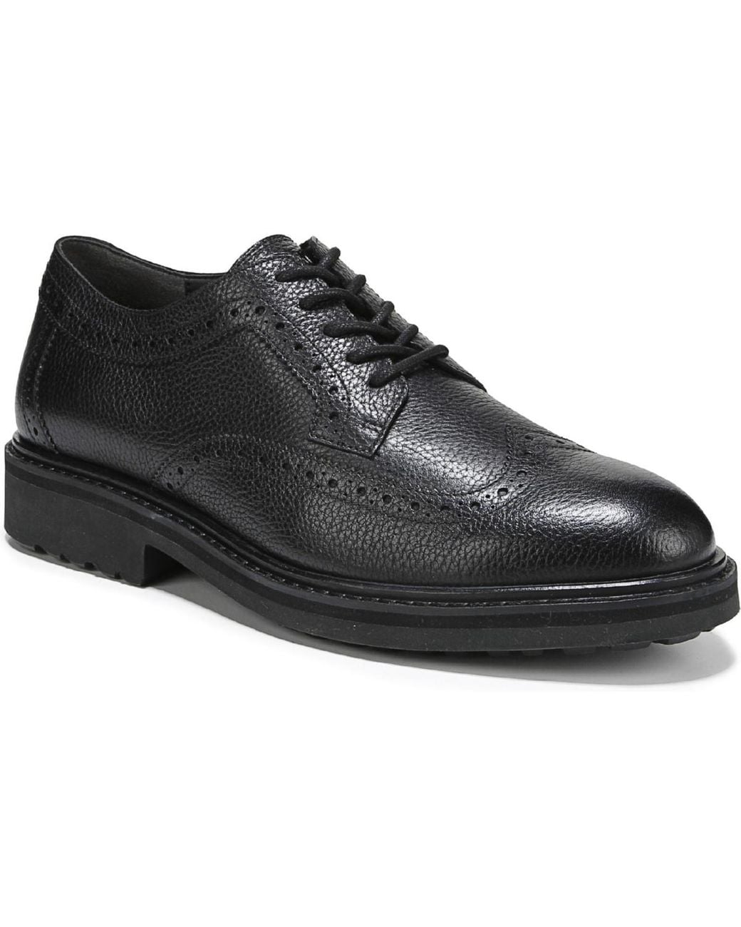 Vionic Black Lombard Derby Shoes for men