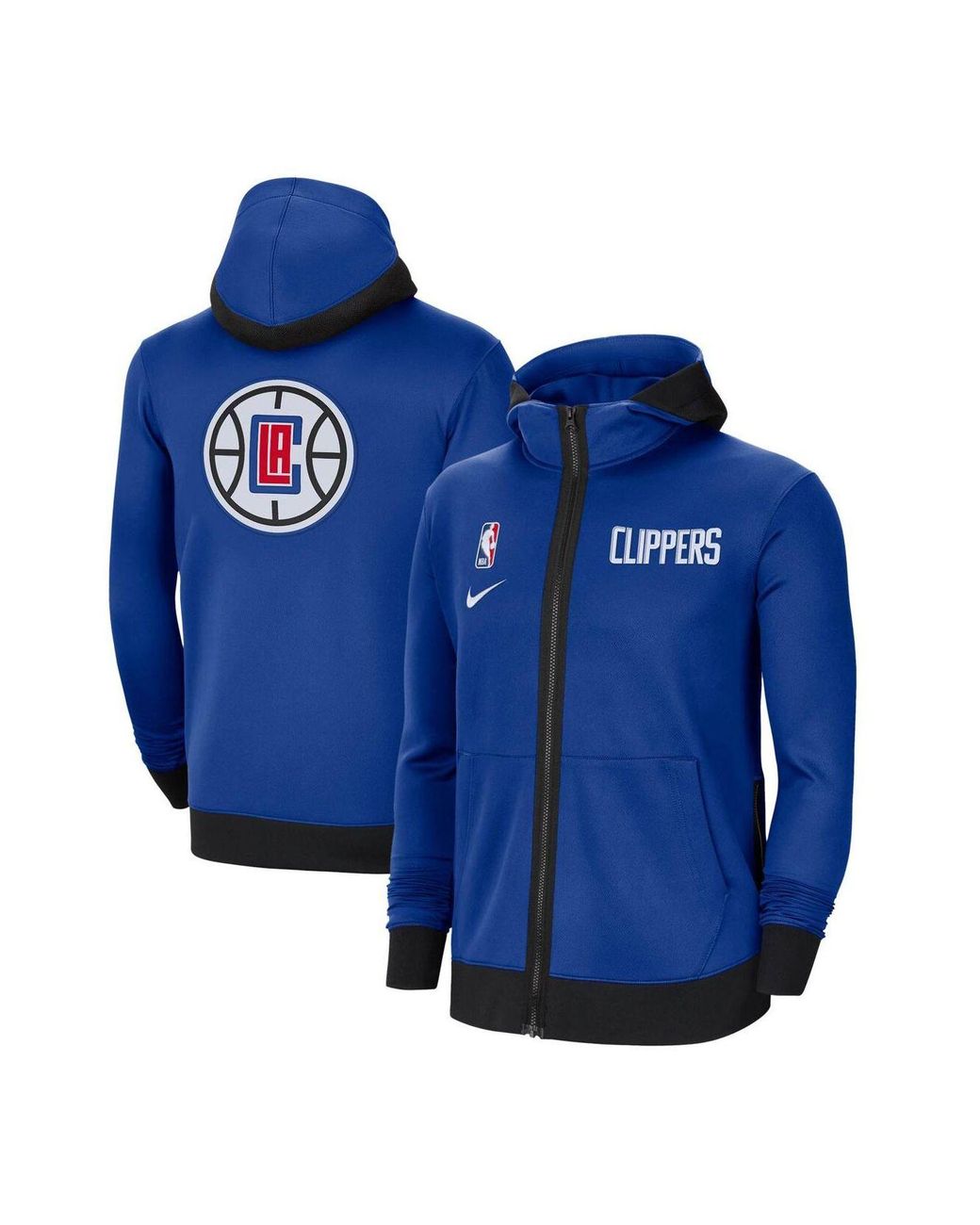 Nike Synthetic Royal La Clippers Authentic Showtime Performance Full ...