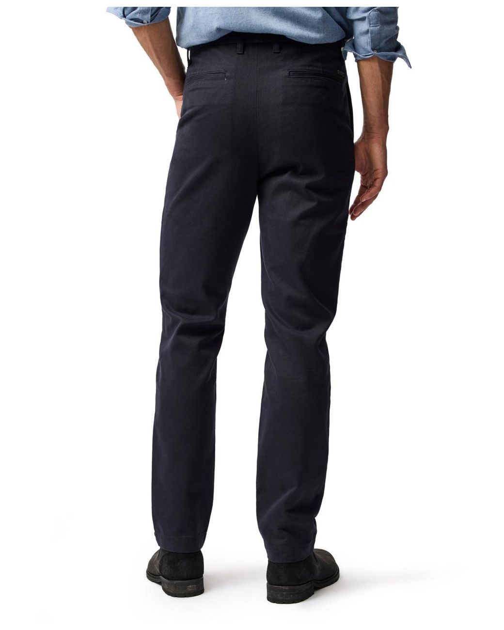 Rakarm Rodd Rodd & Gunn Fielding Relxed Fit Taper Pants in Blue for Men | Lyst