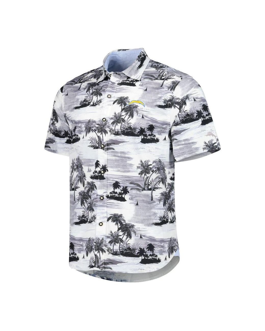 Atlanta Braves Tommy Bahama Tropical Horizons Button-Up Shirt
