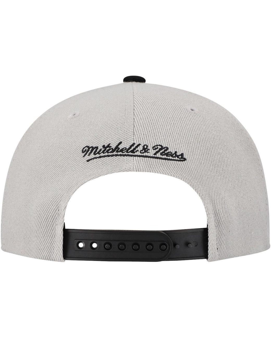 Mitchell & Ness Metallic Chicago White Sox Knock Out Panel Snapback Hat for men