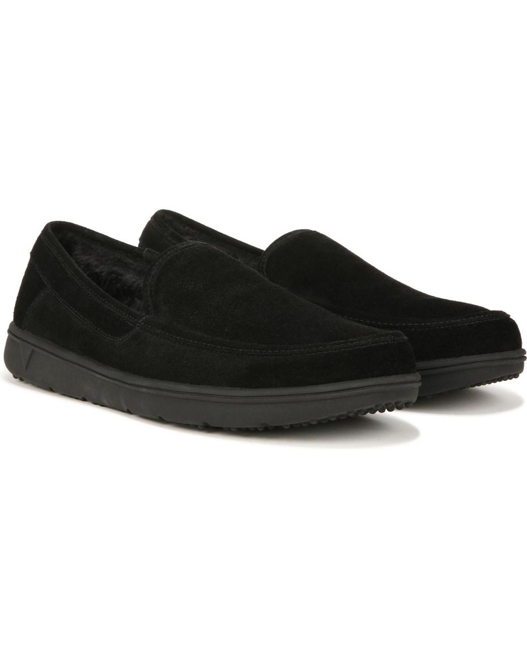 Vionic Black Gustavo Slip On Slippers for men