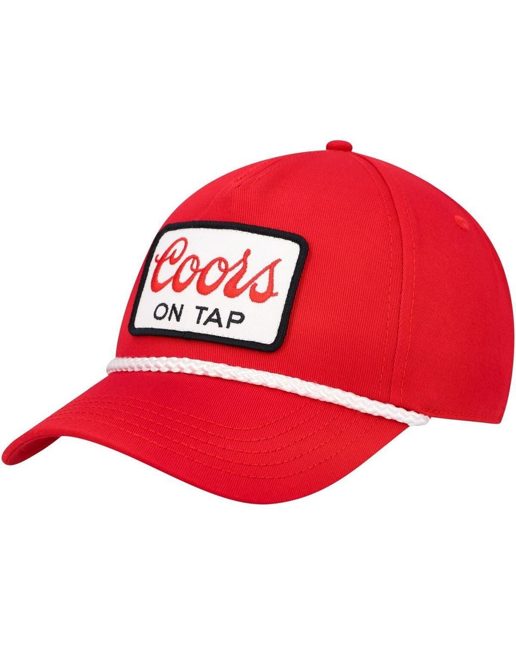 American Needle Red Coors Roscoe Adjustable Hat for men