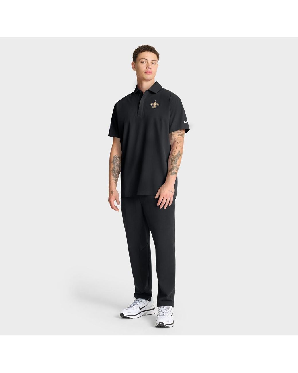 saints polo shirt nike