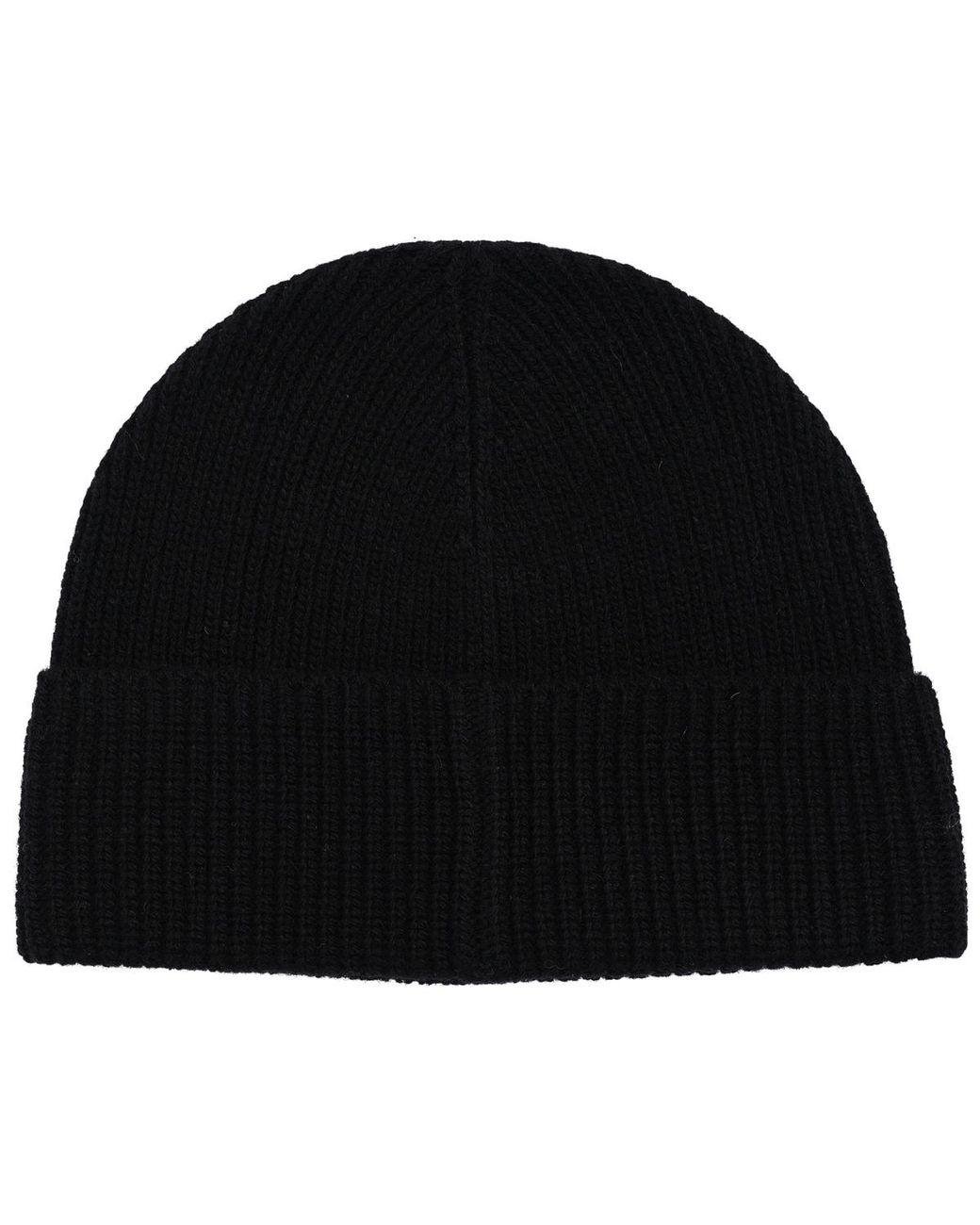 Polo Ralph Lauren Black Solid Denim Bear Beanie for men