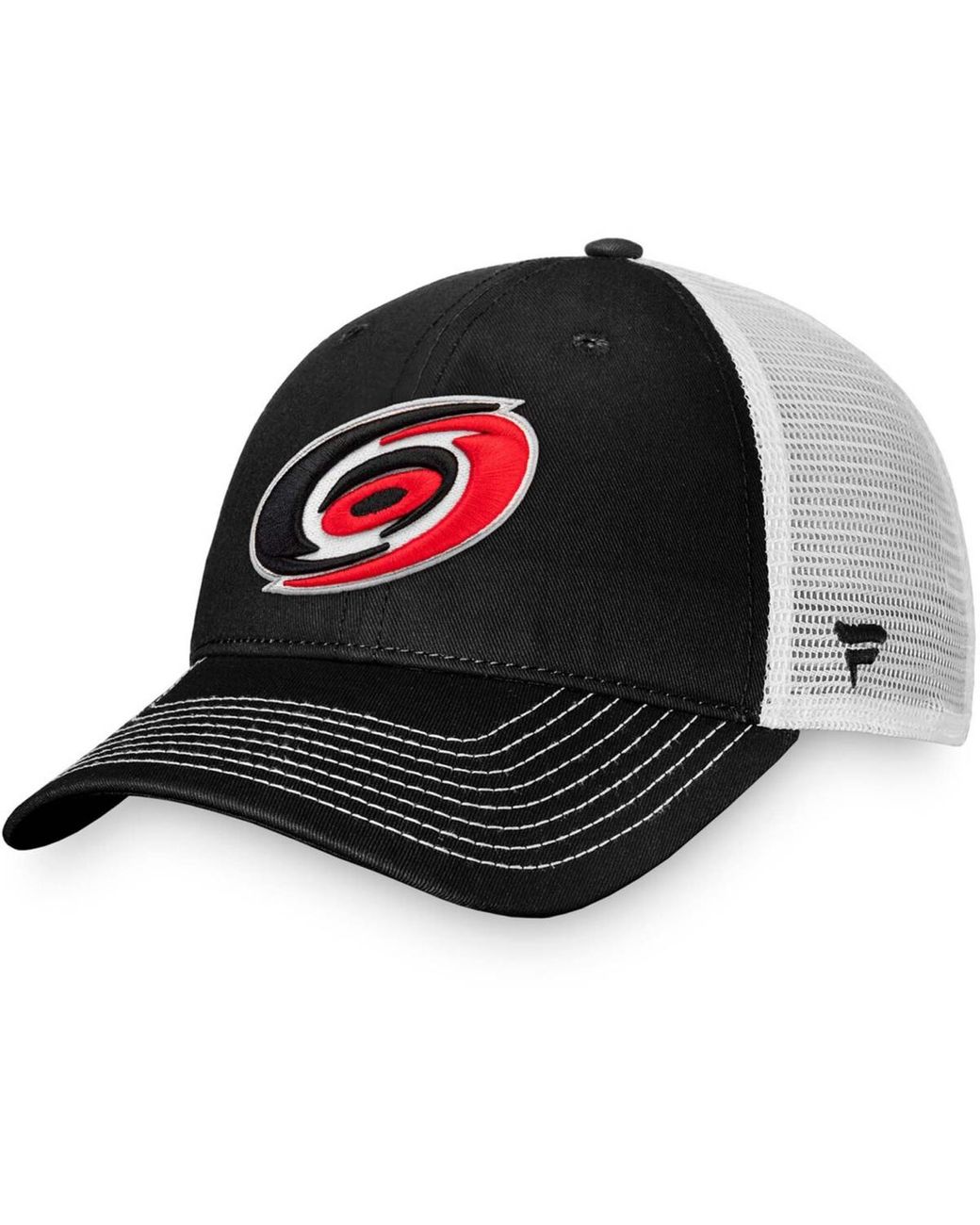 Fanatics Carolina Hurricanes Core Primary Logo Trucker Snapback Hat in Black for Men | Lyst