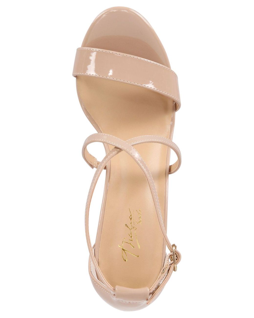 Thalia Sodi Darria Strappy Sandals in Natural | Lyst