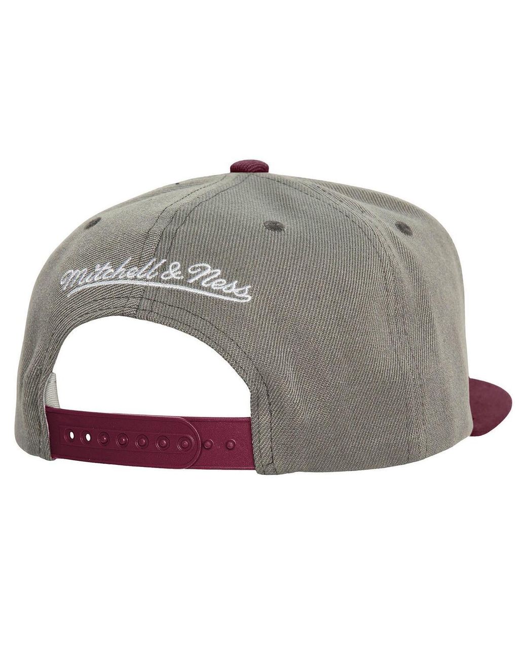 Mitchell & Ness Gray Philadelphia Phillies Cooperstown Collection Basic Flip Snapback Hat for men