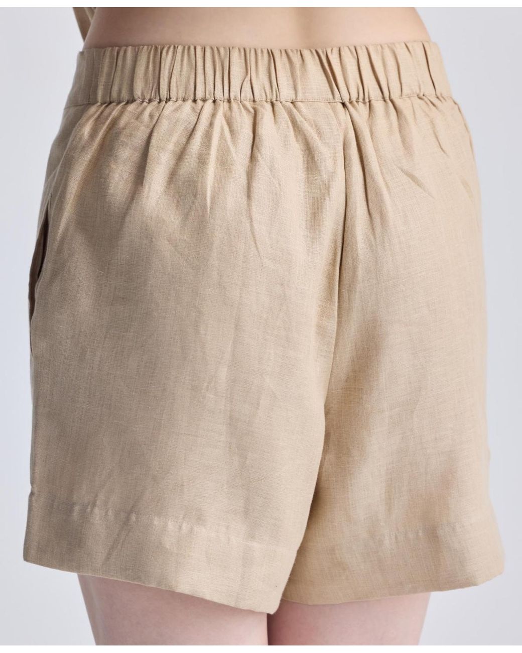 REISTOR Natural Drawstring Shorts