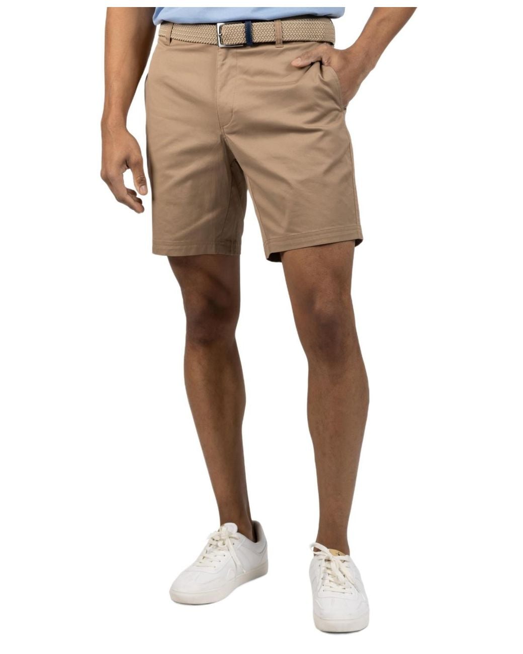 Tailorbyrd Natural Solid Shorts for men