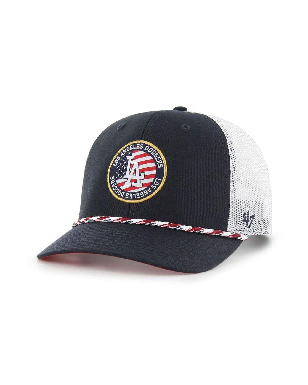 San Francisco Giants '47 Flag Fill Trucker Snapback Hat - Navy/White