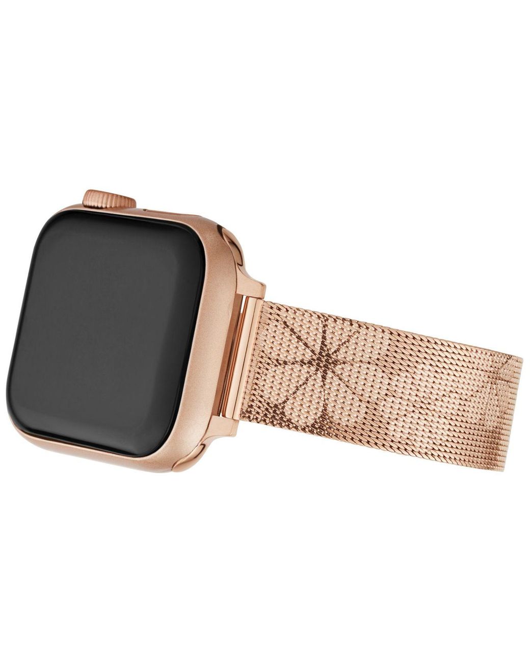 Kate Spade Women's Rose-gold-tone Stainless Steel Mesh 38/40mm Band For Apple  Watch