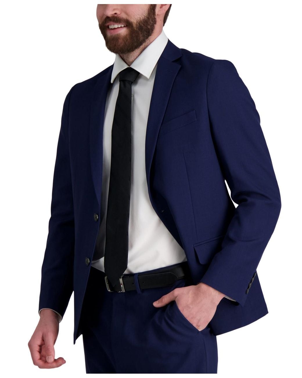 Tommy Hilfiger Black Solid Textured Stripe Tie for men