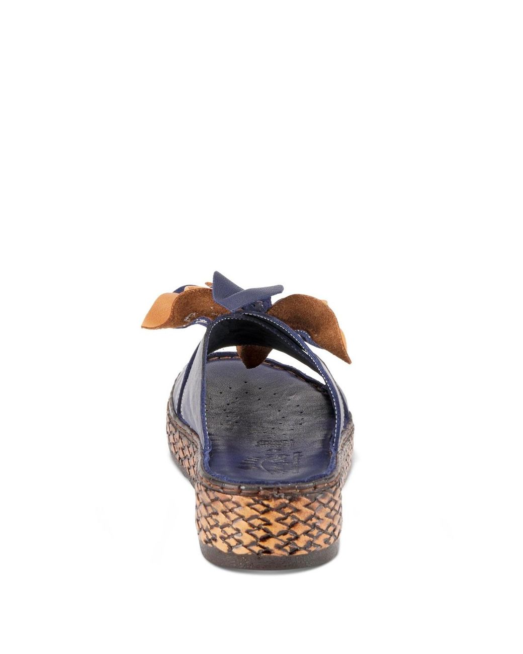 Spring Step Blue Shoes Spring Step Hilary Platform Slide in Blue | Lyst