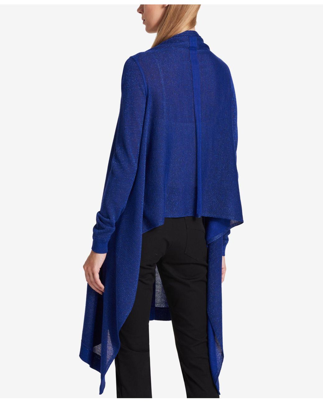 dkny waterfall cardigan