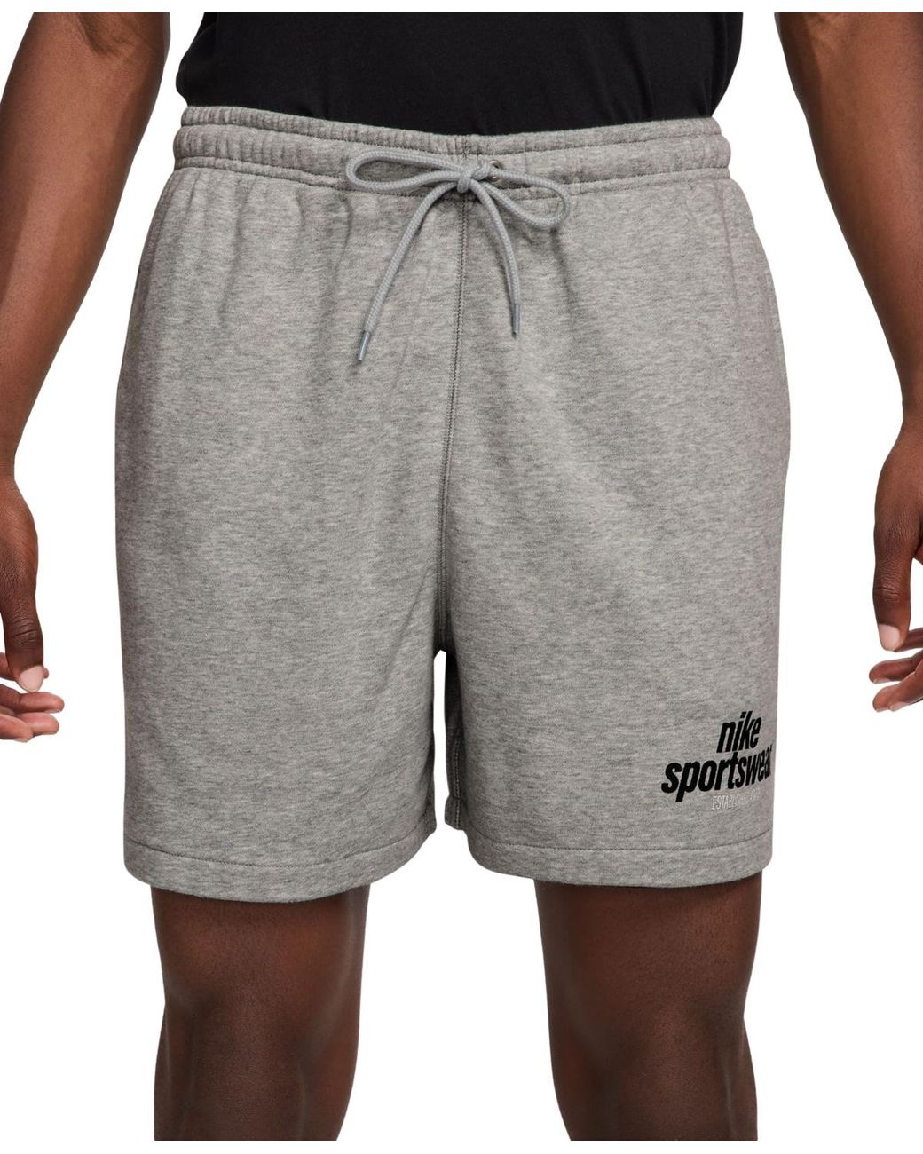 nike men's sportswear french terry wash shorts