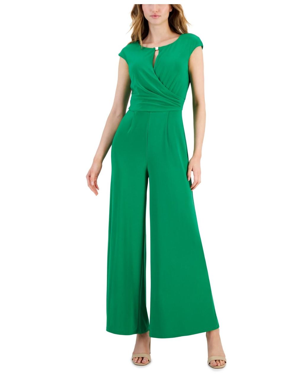 Kasper Maryanne Wide leg Jumpsuit in Green Lyst