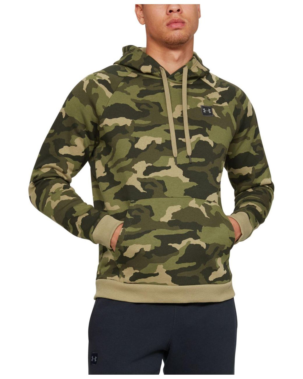 under armour rival fleece camo jogger