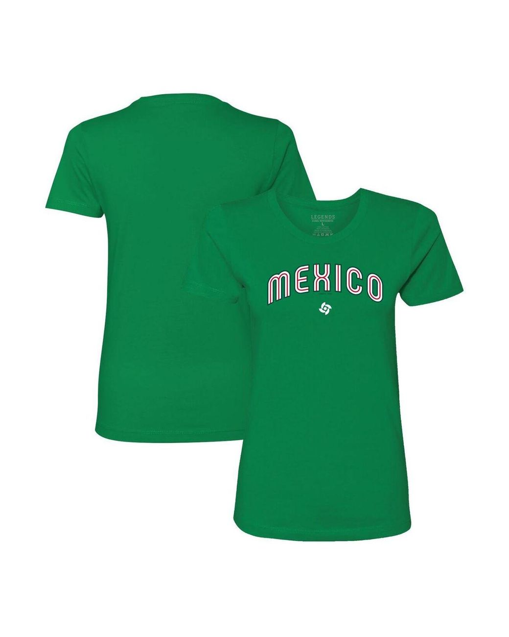 Legends Green Mexico Baseball 2023 World Baseball Classic Country T