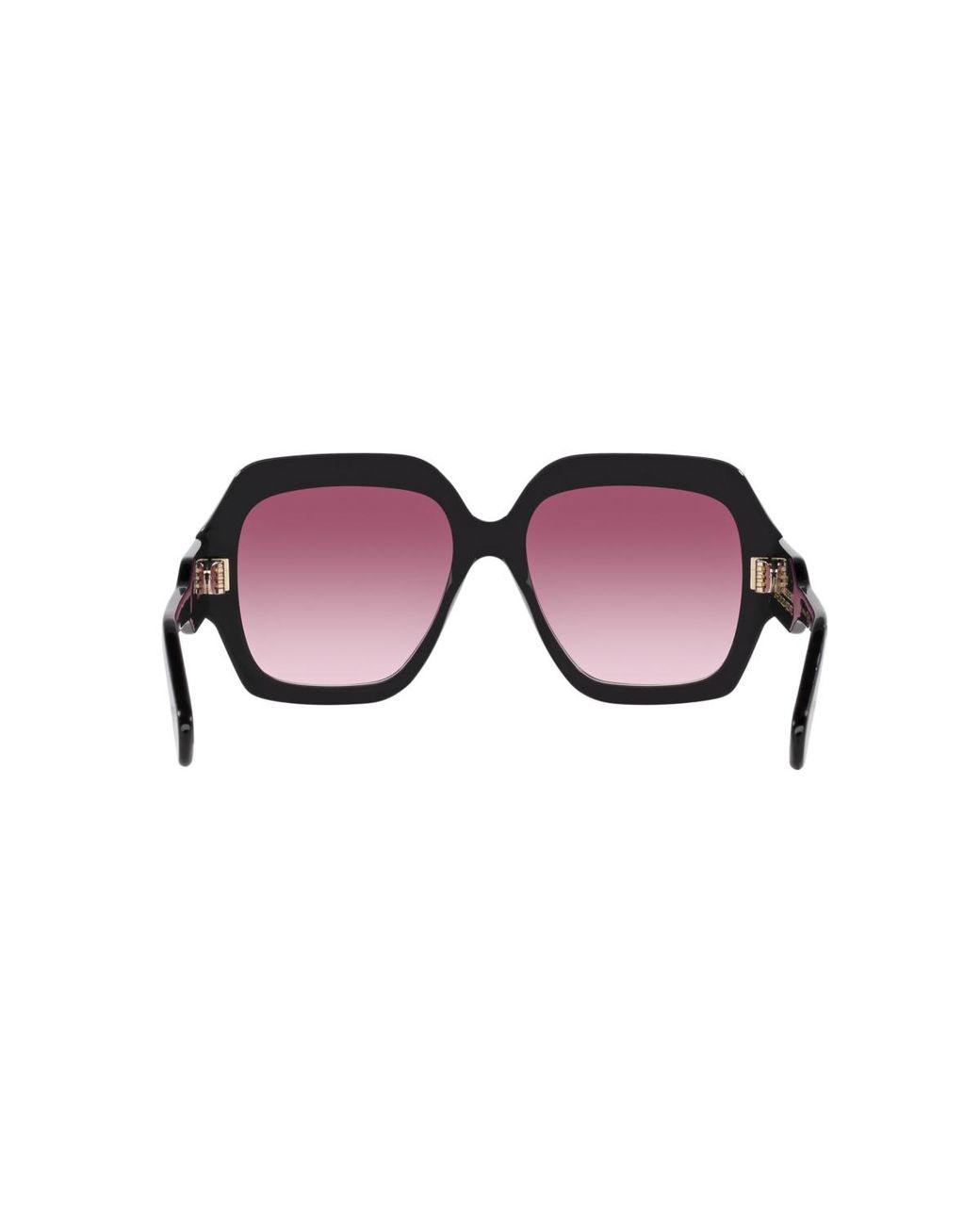 Chloé Purple Rectangle Sunglasses
