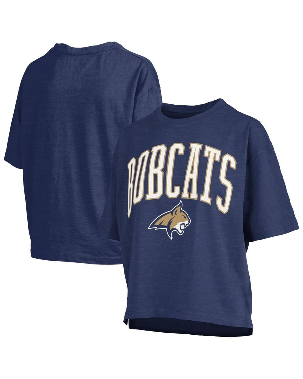 Pressbox Montana State Bobcats Oversized Nelson Arch Over Logo Slub T ...