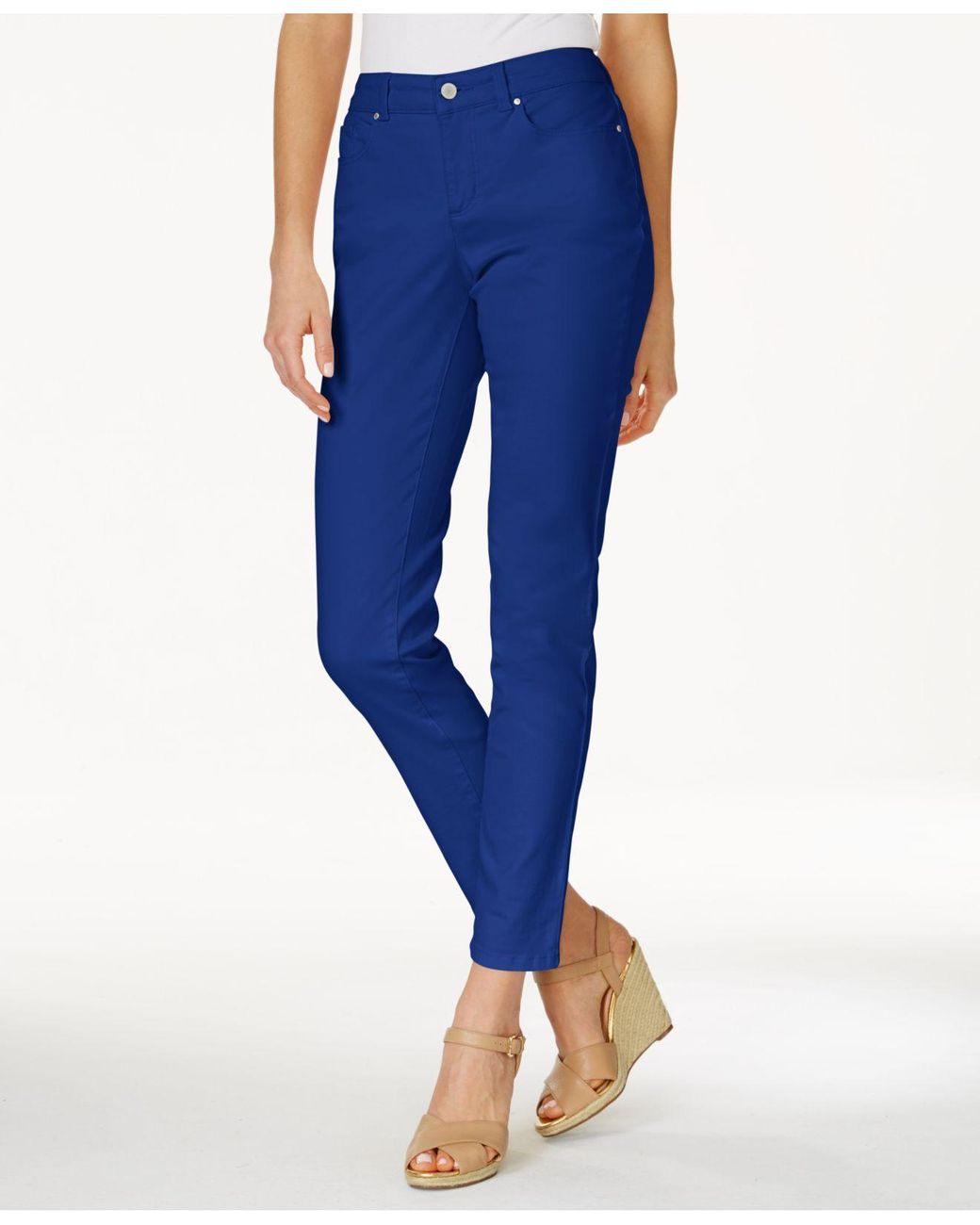 Charter Club Denim Bristol Skinny Ankle Jeans Created For Macys In 