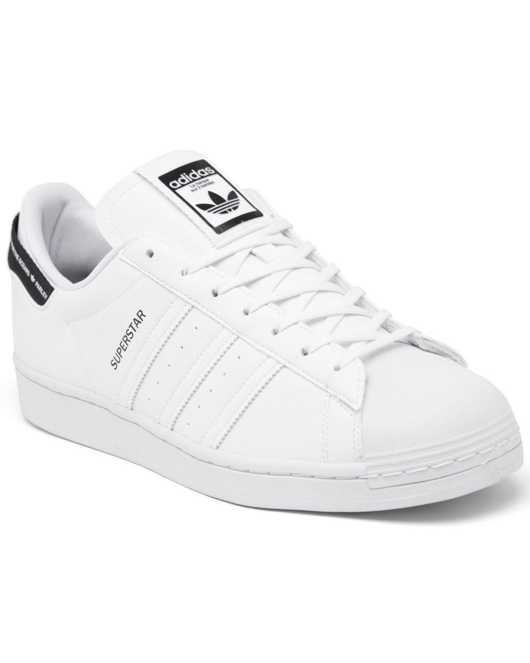 adidas Superstar Parley Casual Sneakers From Finish Line in White for Men | Lyst