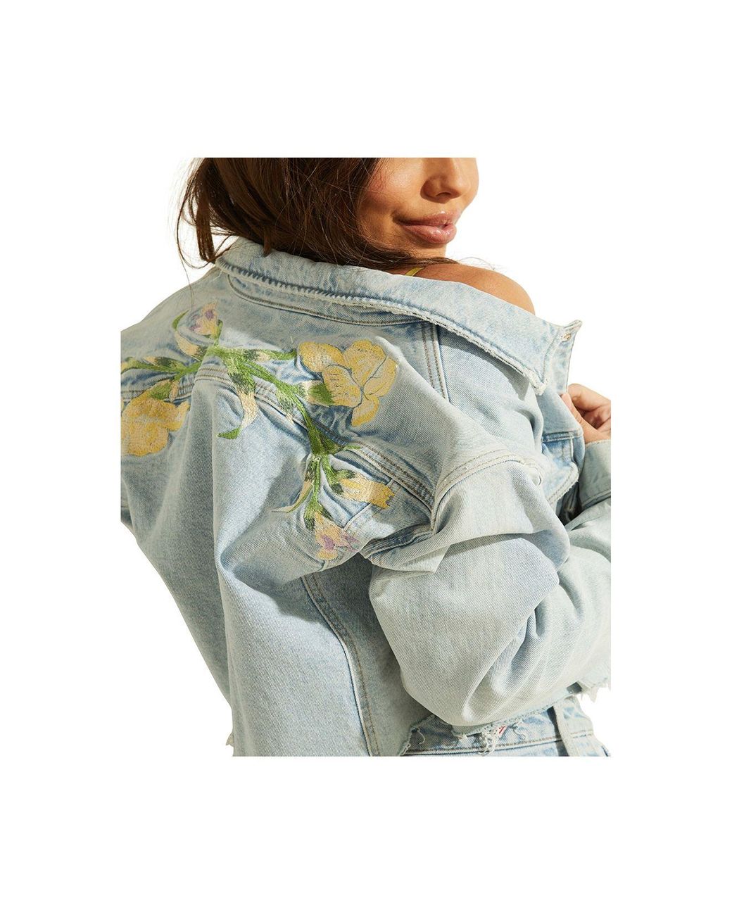 guess 90s icon denim jacket